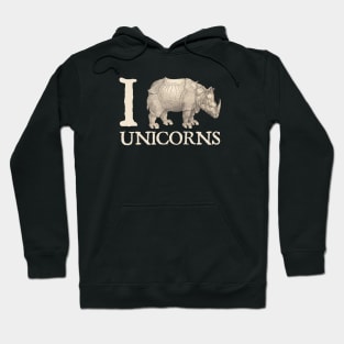 I (Rhino) UNICORNS Hoodie